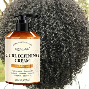 7-in-1 Curl Cream Curly Haircare | Combines moisturizing, nourishing, and styling benefits to help improve dryness and make curls more elastic and easier to manage