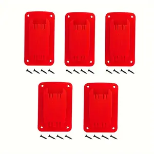 Tool Holder for Dewalt 20V Drill, Drill Mount Tool Holder with Mounting Screws, Portable Tool Holder for Milwaukee M18 Tools, Power Tool Organizer, Tool Storage