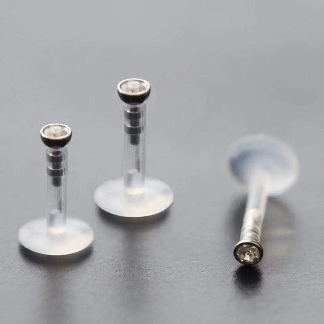 2mm 16g Bioflex Labret Push In