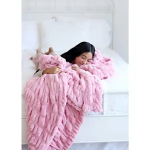Hugs Cookie Pink Blanket