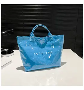 Women's Blue Tote Bag for Women Spacious Fashion Handbag for Work Travel & Shopping Trendy Designer Style Purse with Comfortable Handles Daily Commuting Essential summerwins,summerwins