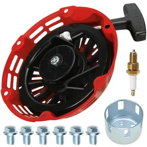 Recoil Pull Starter for Predator 196cc 212cc 6.5hp Coleman CT200U CT200U-EX BT200X KT196 Baja MB200 Trailmaster Hammerhead Massimo Harbor Freight GX120 GX160 GX200 Mini Bike Go Kart Cart Engine