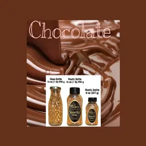 Oh Honey Please Chocolate Flavor Infused 100% Natural Raw & Unfiltered in Glass Plastic Bottles 16 oz 8 oz Options Kosher Gluten Free