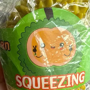 Durian fruit spiky, squishy ball stress relief toy