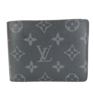 Pre-owned Louis Vuitton Canvas Small Leather Goods Portefeuille Multiple Monogram Wallet