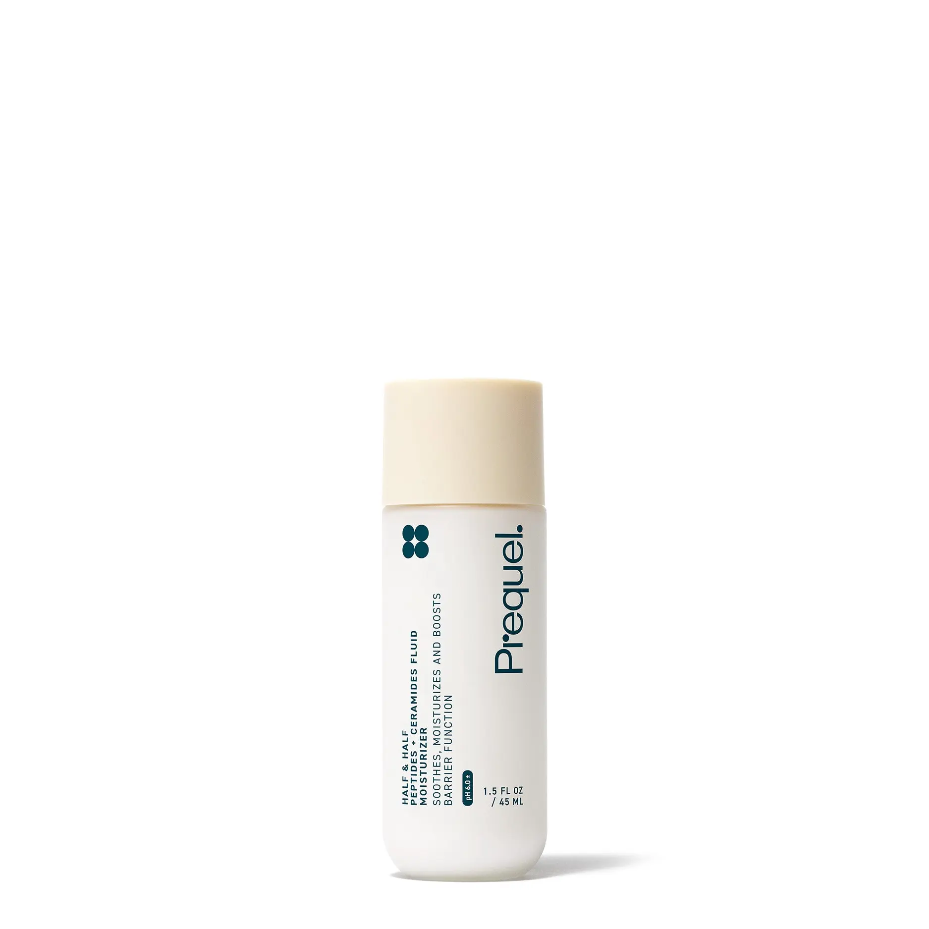 Travel Size Half & Half Lightweight Milky Moisturizer With Peptides & Ceramides Travel Size Half & Half Lightweight Milky Moisturizer With Peptides & Ceramides