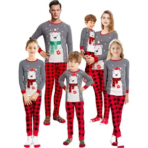 Kikizye Christmas Family Matching Pajamas Family Holiday Pjs Matching Sets KikizYe