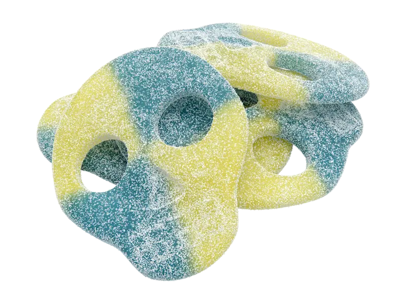 Sour Swedish Skulls Bag
