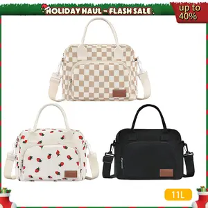 Nifogo Lunch Bag for Women Men Girls - 11L Large Insulated, Water Resistant Portable Cooler Tote for Work Picnic