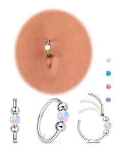 Women's Elegant Belly Ring, Trendy Exquisite Belly Piercing Jewelry, Chic Body Jewelry for Party Decor for Birthday Gift