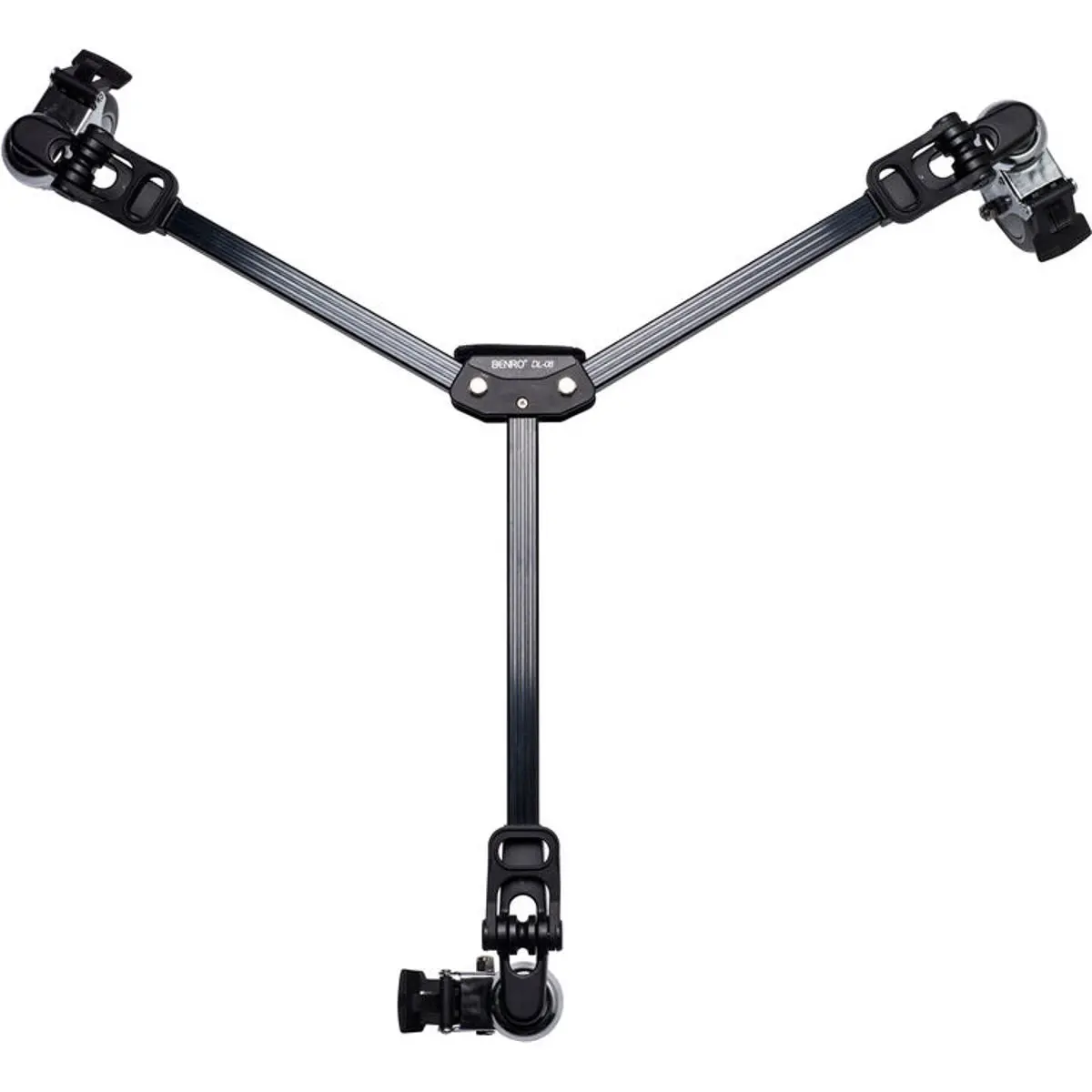 Benro DL-08 Camera Dolly with Wheels, Camera Accessories Compatible with A573TBS7, A673TMBS8, AD71FK5, BV6, BV8, BV10 Tripods, Wheel