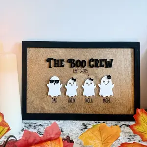 The Boo Crew Custom Halloween Decor