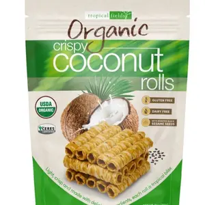 Tropical Fields Organic Coconut Rolls, 11 oz