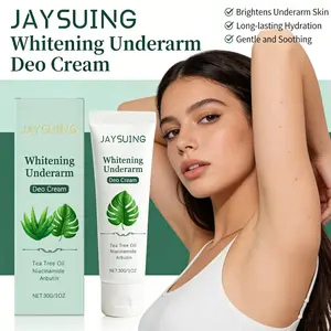 JAYSUING Whitening Underarm Deo Cream | Niacinamide Arbutin Brightening Balm, Gentle for Sensitive Skin, Hydrating & Smoothing