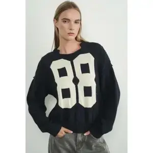 88 Number Sweater Navy
