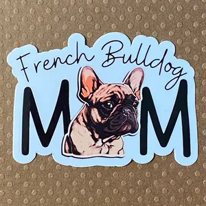 French Bulldog Breed Dog Mom Sticker
