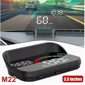 Windshield Speedometer Projector, Digital Speedometer for Car GPS Speedometer with Speed, Overspeed, Heads Up Display for Cars Suitable for All Vehicles
