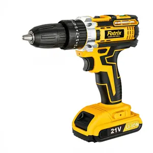 Cordless drill tool set: 21V electric drill equipped with lithium-ion batteries and a 21V output lithium battery; rechargeable, portable, all-in-one DIY and home toolbox kit; Black Friday, Christmas gift