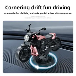 Car-Mounted Aromatherapy Ornament - Latest Rotating Drift Alloy Motorcycle Toy Model for Car and Motorcycle Enthusiasts