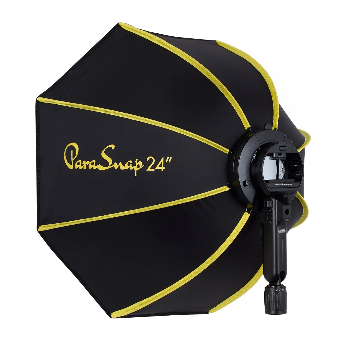 Glow ParaSnap PS-B24 24" Octagonal Softbox for Speedlights, Single Unit Octagonal Shape Fabric Accessory for Photographers