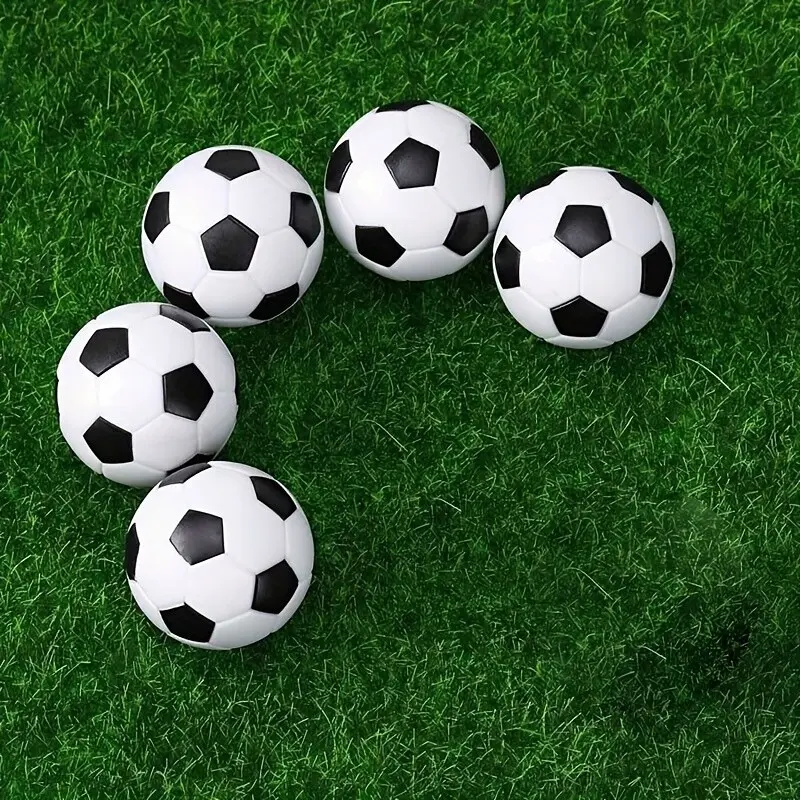 5/10pcs 32mm Table Football Balls Replacement Parts, Mini Table Soccer Accessories for Authentic Gameplay Official Matches, Model Xinghao Hc-Zd