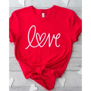 Love T-Shirt in Red