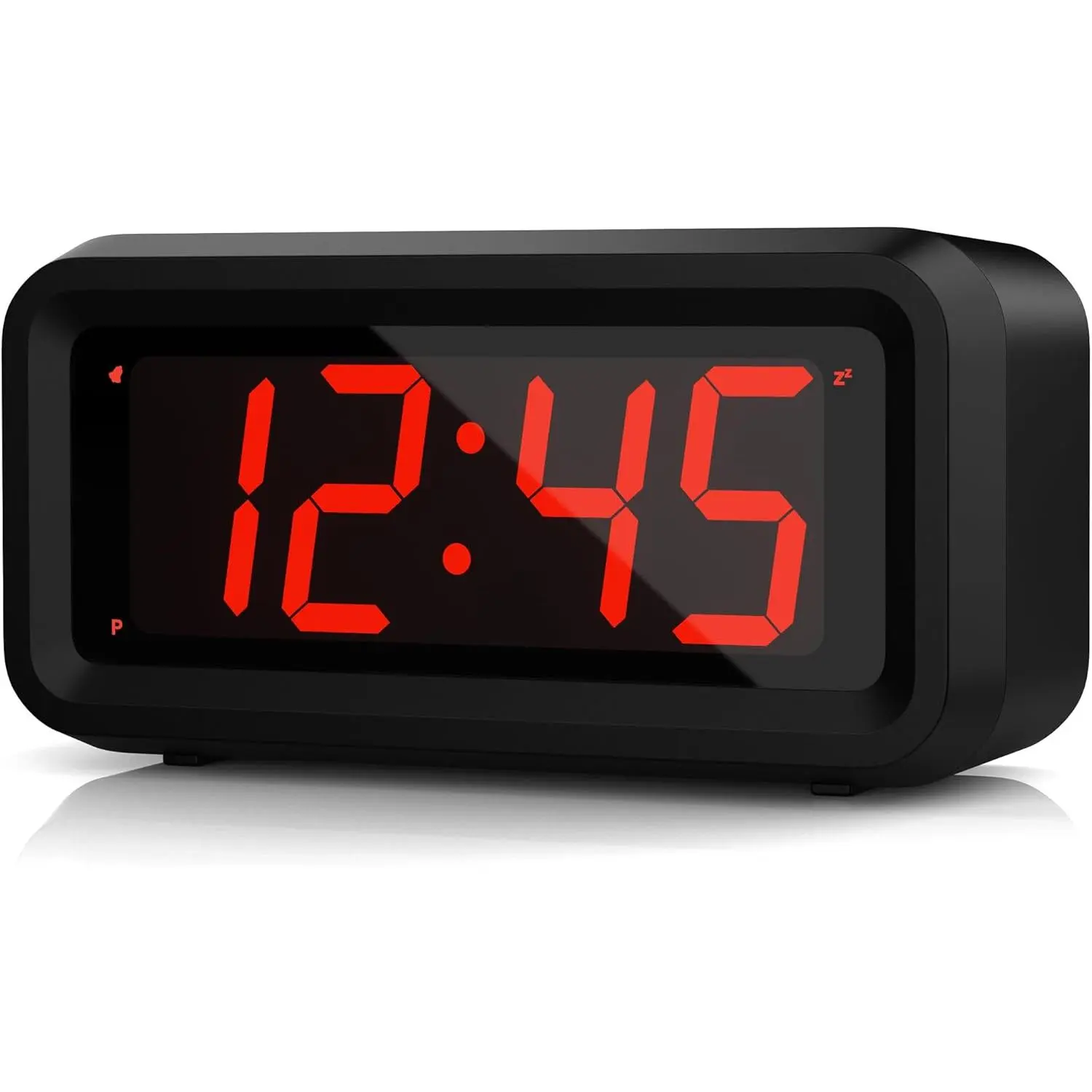 Black Case red Led