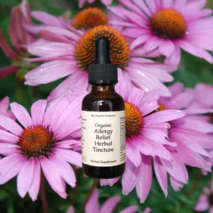 Organic Allergy Relief Herbal Tincture - Herbs for Allergy Relief & Immune Support