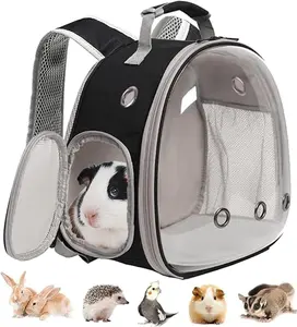 Guinea Pig Backpack, Space Capsule Bubble Window Small  Backpack for Guinea Pig, Bird Bunny