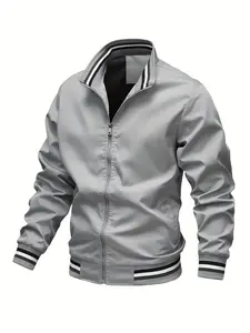 Men's Lightweight Outdoor Jacket, Breathable Fabric, Perfect for Hiking & Camping, Durable Material, Comfortable Wear