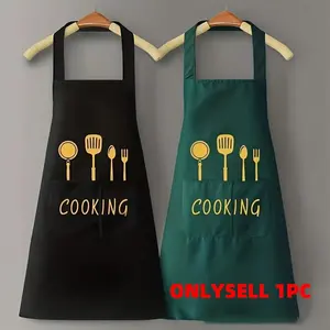 Multifunctional Durable Cooking Apron, Waterproof Oil-Resistant, Adjustable Tool Pockets, Ideal for Home, Coffee Shop, Restaurant Kitchen Use, Kitchen Cooking Aprons
