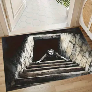Halloween Horror Pattern Design Suitable for Doorways Living Rooms Bedrooms Corridors Halloween Home Decoration Print Rug Carpets