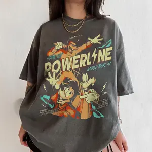 Vintage WDW Powerline Stand Out World Tour T- Shirt, WDW Family Matching Tee, Magic Kingdom Birthday 2026 Gift