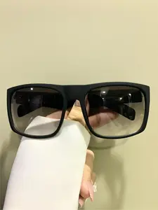 Unisex Vintage Square Frame Glasses, Trendy Casual Glasses, Stylish Glasses for Everyday Use, Fashion Accessories for Outdoor Activities