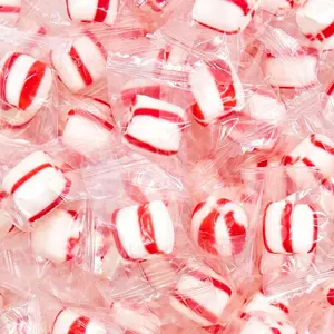 Peppermint Puffs Candy | 2-Pound Bag | Refreshing Mints, Individually Wrapped