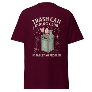 Trash Can Dining Club Shirt | Theme Park Gildan Shirt