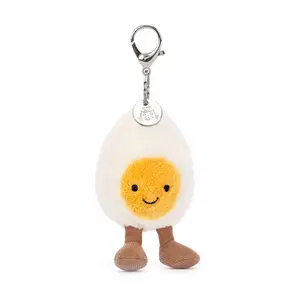Official Jellycat Egg Plush Keychain – Adorable Animal Bag Charm for Birthdays & Fun Gifts