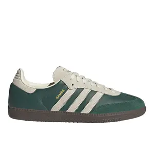 adidas Mens Samba Og Lace Up Sneakers Shoes Casual - Green