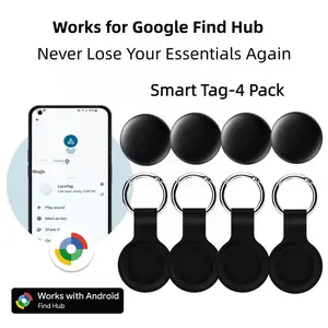 Android Locator Tracker, Smart Tag for Google Find HUB, Accurate Anti-Loss Locator, Privacy Protection, Key Luggage Wallet Finder, Keychain Tracker