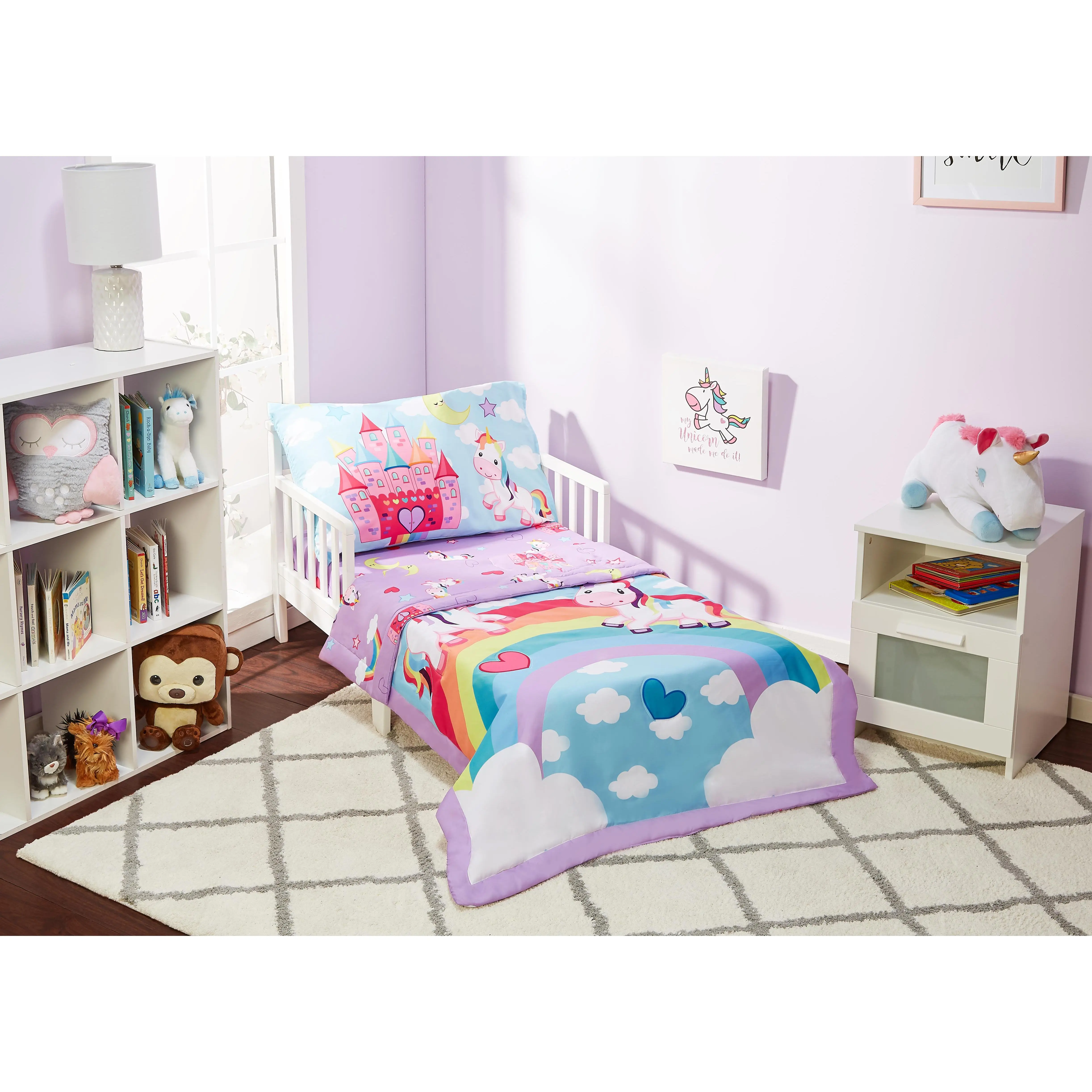 Unicorn Dreams 4-Piece Toddler Bedding Set Unicorn Dreams 4-Piece Toddler Bedding Set