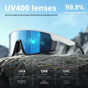 New full-frame outdoor windproof cycling glasses, colorful sunglasses for hiking, climbing, and running sports
