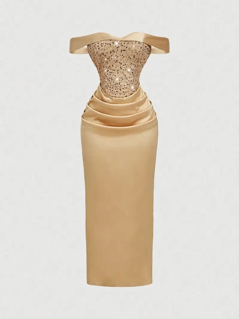 metallic dress shein - TikTok Shop