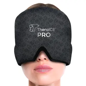 TheraICE | Migraine Relief Hat PRO – Hot & Cold Therapy, 360° Full Coverage, Adaptive Fit System, Blackout Design, Soothing Headache & Stress Relief, Ideal Gift