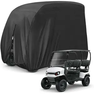4 Passenger 420D  Golf Cart Cover fits EZ GO Club  Yamaha, Sunproof