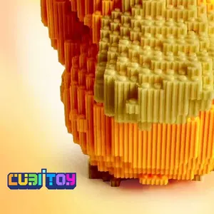 CubiToy Animation Series Koduck (1,920 PCS) Micro 3D Building Block Model