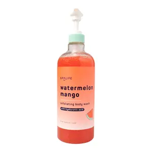 Watermelon Mango Exfoliating Body Wash with Hyaluronic Acid