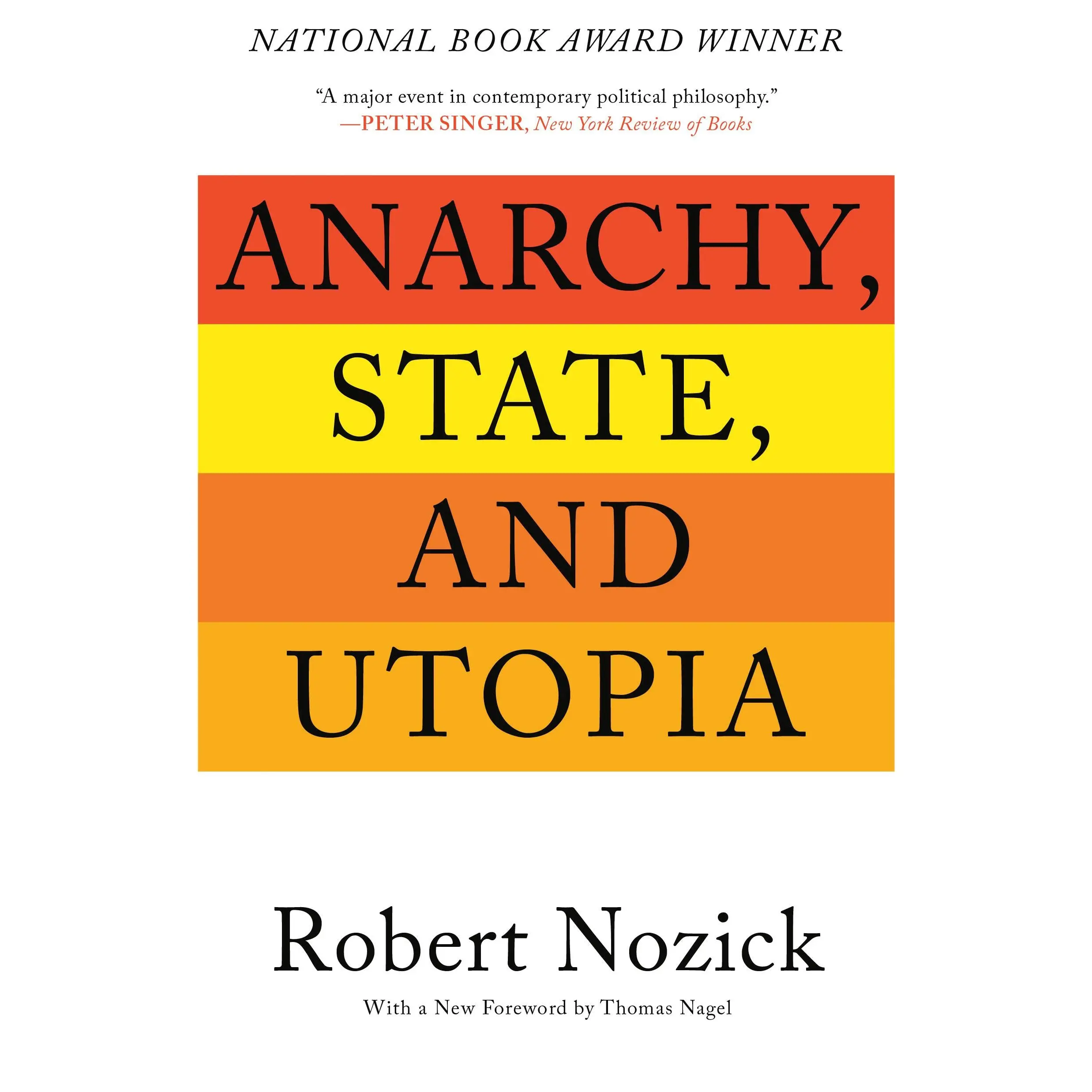 Anarchy, State, and Utopia by Robert Nozick [Paperback Book]
