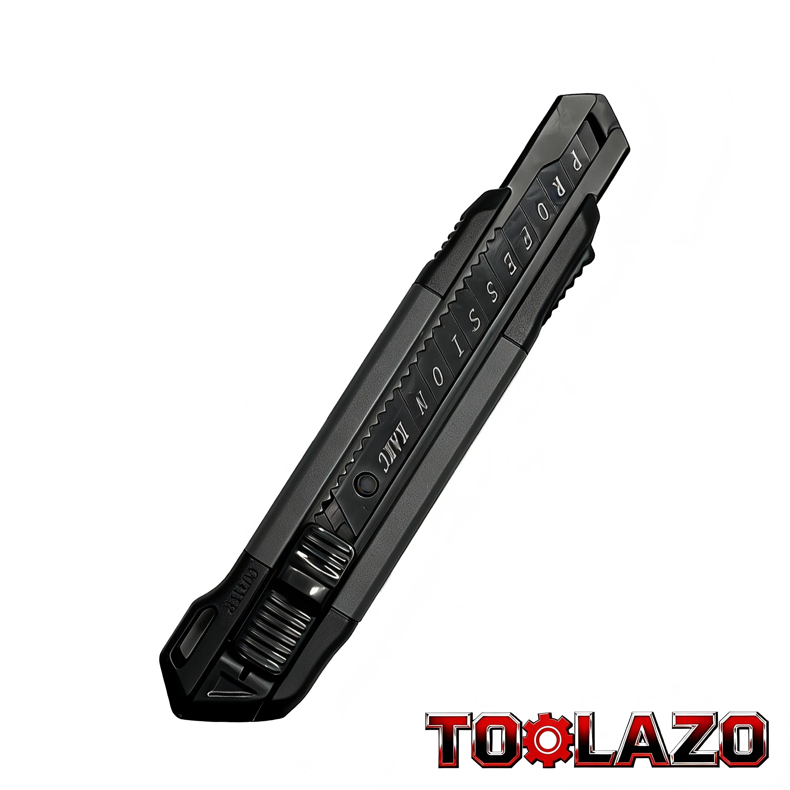 Multipurpose utility knife, heavy duty all stainless steel retractable box knife, blade 18 mm wide, multifunctional extended razor, suitable for office, home, school multifunctional stationery machine Cutting Supplies Cardboard Cutter