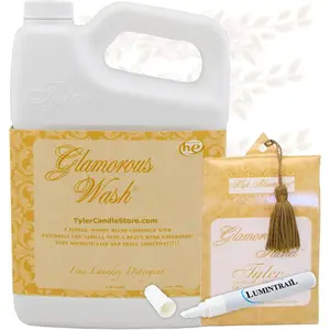 Tyler Glamorous Wash High Maintenance Fine Laundry Detergent with Stain Remover Pen and Dryer Sachets - Liquid Detergent Designed for Clothing - Hand & Machine - 64oz (High Maintenance)