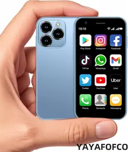 Mini phones, Children's smart phone toys, Kids phones, Portable Android phones with touch screens, SIM card installation Facial recognition, WiFi GPS, and camera functions，The perfect gift for students Learning Entertainment Tablet Learning Tool